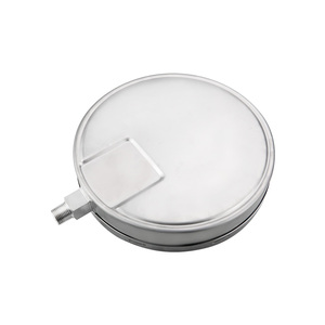 Thép không gỉ Glycerin đầy áp lực thiết bị đo độ chính xác cao chất lỏng đầy chống sốc đo áp suất - Product Image 3