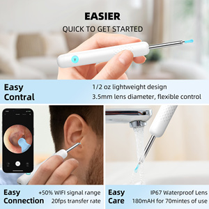 Cucharillas de Silicona Suave para Oídos Bebird R1, Equipo Médico para Examen de Oído, Nariz y Garganta, para la Eliminación de Cerumen, Belleza Personal - Product Image 2