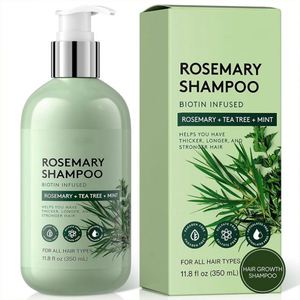 แชมพูไบโอตินน้ำมันต้นชาโรสแมรี่หยิกปราศจากซัลเฟตบำรุงให้ความชุ่มชื้นสูตรเร่งการหลุดร่วงของเส้นผม - Product Image 1