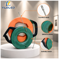 Tire-fil de 30 m pour conduit mural, en polyester, non conducteur, flexible et durable, pour installation de câbles
