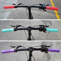 ODI-Manillar de bicicleta suave antideslizante a prueba de golpes, puños de manillar de bicicleta, cubierta de mango de bicicleta para MTB, accesorios de bicicleta de carretera