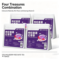 Thé aux baies de Goji TongxinTang en gros |   Mélange d'herbes naturelles Sachets de thé individuels Durée de conservation de 24 mois