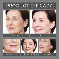 Soin de la peau de haute qualité, ampoule de soin du visage au peptide de soie et fil d'or 50 ml, ampoule de collagène profond raffermissante et tenseur