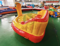 Accessoires remorquables de canard gonflable de poupée d'amusement du parc aquatique d'Aoqile pour des événements