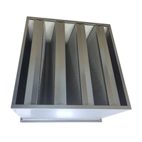 Filtre à charbon actif V-bank en gros à prix réduit pour systèmes HVAC