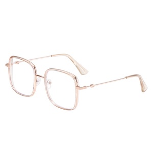 <span class=keywords><strong>Gafas</strong></span> de <span class=keywords><strong>Montura</strong></span> Grande para Mujer, Lentes Transparentes, <span class=keywords><strong>Gafas</strong></span> Extra Grandes, <span class=keywords><strong>Montura</strong></span> Cuadrada Estereoscópica de Moda - Product Image 3