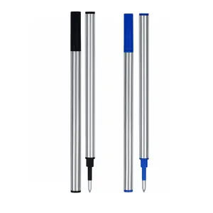 China Factory High Quality Gel Pen Liquid Ink 0.5mm 0.7mm Roller Pen Refills No Leakage Imported Metal Pen Refill