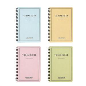 Cuaderno Espiral BECOL al por Mayor, Estilo Fresco con Combinación de Colores Morandi, Cuaderno de Ejercicios A5, Cuaderno Pequeño con Espiral para Estudiantes - Product Image 4