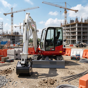 Excavatrice compacte sur chenilles Takeuchi TB260 d'occasion 2019, 260 cm³ diesel, équipement de construction pour travaux agricoles et de chantier - Product Image 2
