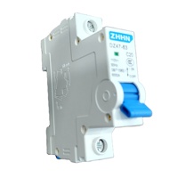 Disjoncteur miniature DZ47-63 1P 110V 20A 6KA, type C, montage sur rail DIN, pour la protection domestique et industrielle