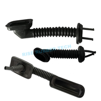 Protección de cable personalizada, arandela de goma de fuelle para arnés de cables, protector de cable en espiral, productos de goma para automóviles, arnés de cables para automóviles