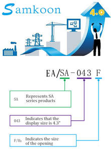 Samkoon SK-057FE 5.7 pouces écran tactile PLC panneau de commande automatisation industrielle IHM avec prix de gros compétitif - Product Image 3