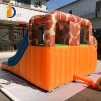 Jingyuqi — parc aquatique gonflable gonflable, maison gonflable combinée pour enfants, fête en plein Air avec souffleur d'air