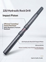 Accessoires pour perforatrice hydraulique : Manchon d'entraînement à piston d'impact 1840, Manchon triangulaire argenté, Manchon à quatre griffes, Butée de tête de lavage