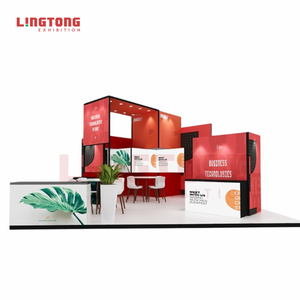 Cà phê FEST-louisville 2024 triển lãm thương mại 10x20ft tái sử dụng di động Modular Pop Up gian hàng trong nhôm vòm Backdrop đứng - Product Image 1