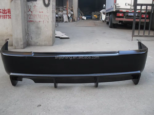 Paraurti Posteriore in Fibra di Vetro YH Stile Evolution 6 Evo 6 EP Nero FRP con Adattabilità 100% - Product Image 4