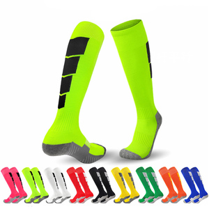 Knee High Breathable Football <b>Socks</b> Towel Bottom Anti-slip Long Football Soccer <b>Socks</b> - Product Image 1