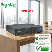 SPRM6KL 6000VA Onduleur monophasé en rack prenant en charge la batterie externe pour équipement informatique