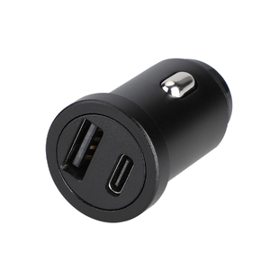 Chargeur de voiture mini en gros d'usine 24W PD Type-C 18W QC USB double port à charge rapide pour téléphone portable et ordinateur portable - Product Image 4
