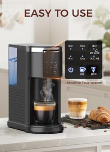 Machine à café en capsules pour café moulu, à usage individuel, pour boissons chaudes et froides, en gros - Product Image 5