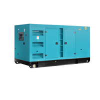 Elektronischer 320KW 400KVA Geräuscharmer Tragbarer Dreiphasiger Dieselgenerator mit Autostart ATS Offener Rahmen