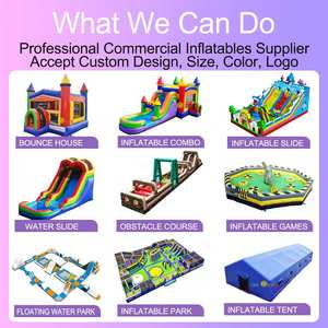 Structure gonflable camouflage pour enfants, thème opérations spéciales militaires, avec parcours d'obstacles et chenilles d'assaut, pour fête militaire - Product Image 6