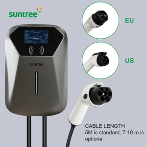 Chargeur mural pour véhicules électriques Suntree Wifi 4G intelligent avec contrôle par application, OCPP 16A <span class=keywords><strong>32A</strong></span> 40A/50A <span class=keywords><strong>7kw</strong></span> 11kw 22kw AC avec DLB en provenance de Chine - Product Image 2