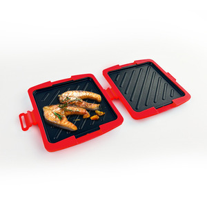 Teglia in Silicone 3-in-1 per Sandwich e Toast al Formaggio, Antiaderente, Pressa per Panini Croccanti, Lavabile in Lavastoviglie - Product Image 5