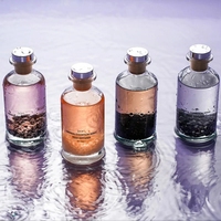 Bouteille de diffuseur de roseau ronde de luxe 50ml 100ml 120ml 150ml 200ml Bouteille de diffusion de parfum vide