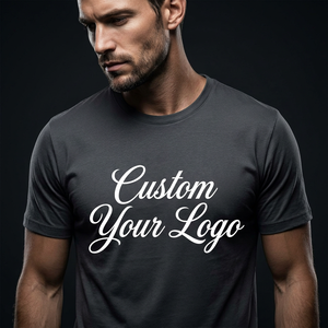 T-shirt en <span class=keywords><strong>coton</strong></span> peigné double fil 40S Arrive Guide – Qualité supérieure, couleur unie, manches courtes, idéal pour personnalisation de logo - Product Image 1
