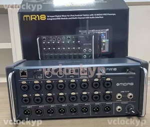 MR18 18 Input 8-Bus Digital <b>Mixer</b> with WiFi Module Multi-CH <b>USB</b> Audio Interface - Product Image 2