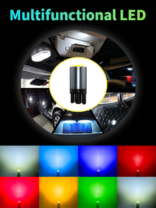 12 वी की अगुवाई वाले टी 10 3030 4sd w5w 168 194 कैंबस त्रुटि मुक्त नेतृत्व वाली कार पढ़ने गुंबद लाइट ऑटो मार्कर लैंप वीज टेल साइड लाइसेंस बल्ब - Product Image 6