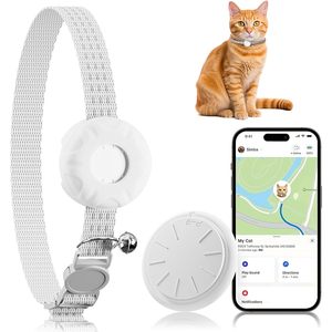 ปลอกคอติดตามสัตว์เลี้ยง ZFSJTAG Cat GPS Tracker กันน้ำระดับ IPX7 ติดตามตำแหน่งแบบเรียลไทม์ พร้อมกระดิ่งและคุณสมบัติด้านความปลอดภัย - Product Image 1