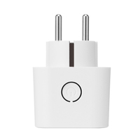 Enchufe Inteligente Universal para el Hogar, Color Blanco, Enchufe de Pared con Wifi, Control Inteligente, Enchufe Alemán para Uso Doméstico