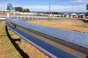 Guardrail del fascio a W della barriera di arresto di controllo di sicurezza stradale di traffico d'acciaio per le filippine - Product Image 6