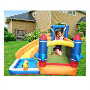 Novedad: Castillo Hinchable Acuático con Tobogán para Niños Pequeños, Modelo NB-93026 - Product Image 2