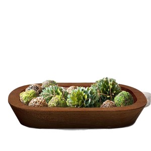 Piatto per Candele Aromaterapiche <span class=keywords><strong>in</strong></span> <span class=keywords><strong>Legno</strong></span> Massiccio, Ciotola e Vassoio <span class=keywords><strong>in</strong></span> <span class=keywords><strong>Legno</strong></span>, Portacandele Ovale e Lanterne, Vasetti per Candele <span class=keywords><strong>in</strong></span> <span class=keywords><strong>Legno</strong></span> Fatti a Mano - Product Image 5