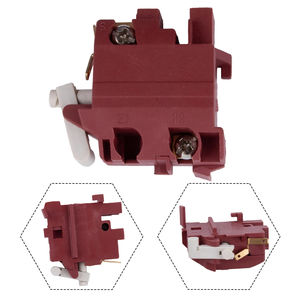 Interruptor de Botón para Amoladora Angular, Repuesto para GWS7-<span class=keywords><strong>125</strong></span> <span class=keywords><strong>PWS</strong></span> 6-115 <span class=keywords><strong>PWS</strong></span> 500 550 600 710 GWS 7-<span class=keywords><strong>125</strong></span>, Piezas de Herramientas Eléctricas - Product Image 1