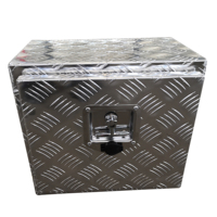 2024 boîte à outils de ramassage en aluminium robuste porte à ouverture latérale avec stockage de boîte à outils pour lit de camionnette avec serrures