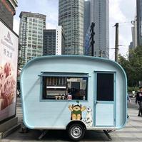 Remorque alimentaire mobile commerciale à aménagement intérieur personnalisable certifiée DOT
