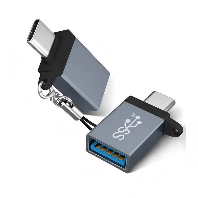 USB C Adapter,High-speed 5Gbps Data Transfer USB C Male to USB 3.0 Female OTG Converter for Notebook iMac iPad air