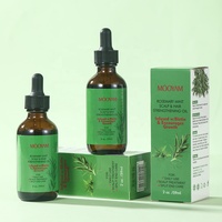 Minyak Esensial Biotin Rosemary Label Pribadi Mempromosikan Pertumbuhan Rambut Memperkuat Perawatan Perbaikan Kulit Kepala Minyak Pertumbuhan Rambut Mint Rosemary