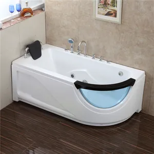 转角现代按摩按摩浴缸多功能室内浴室亚克力浴缸