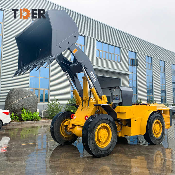 TDER 4 Ton 4t Underground Wheel Loader Front End Loader with 2/2.5m3 ...
