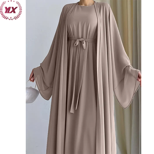 A035 Robe modeste Ensemble deux pièces avec <span class=keywords><strong>gilet</strong></span>, y compris robe et <span class=keywords><strong>gilet</strong></span> - Product Image 5