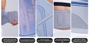 Private Label Spring <strong>Waterproof</strong> Breathable Soft Belt Sports <strong>Trainers</strong> Waist Trimmer Tummy Wrap Waist <strong>Trainer</strong> Back Brace Lumbar - Product Image 4