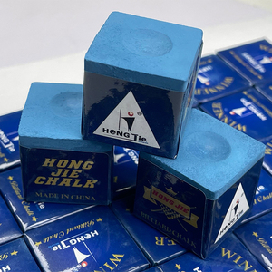 Hongjie Billiards Factory Hot Selling High Quality <strong>Pool</strong>/Snooker/Billiards <strong>Chalk</strong>, 12pcs/box Billiards Accessories - Product Image 4