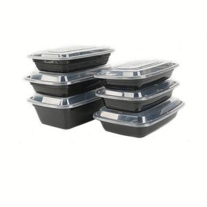 Contenedores Personalizados de 32/38/58 Onzas con Tapas para Alimentos, Contenedor de Plástico Rectangular Desechable - Product Image 5