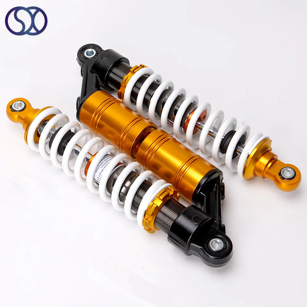 Disesuaikan Murah Kontainer Air Bag Adjustable Coilover Shock Absorber 330Mm Belakang Shock Absorber Sepeda Motor