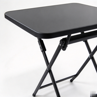 Table à manger pliante moderne en métal pour la décoration intérieure, portable, imperméable et durable, idéale pour la salle à manger
